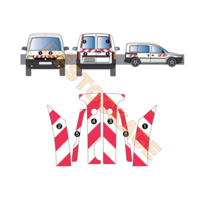 Kit de balisage Fiat Doblo
