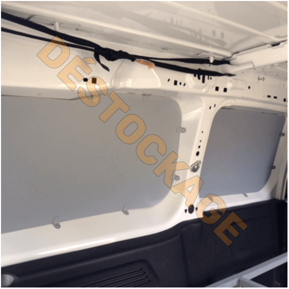 Habillage bois parois Citroen Berlingo Van III 2018+ contreplaqué filmé gris - photo générique Habillage bois parois Citroen Berlingo Van III 2018+ contreplaqué filmé gris - photo générique