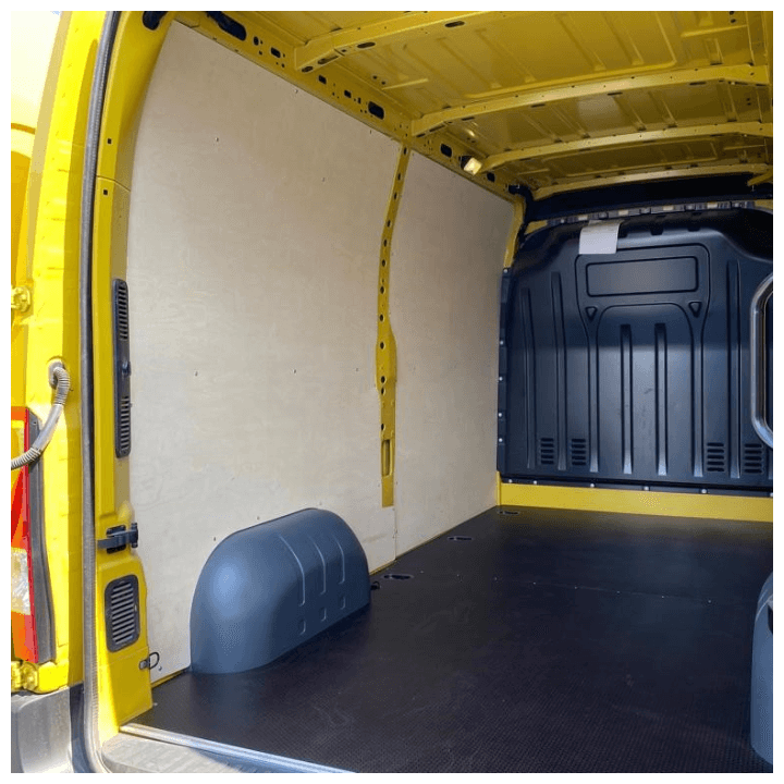 Habillage bois parois et portes intérieures pour Citroën Jumpy 2016+ Double Cabine