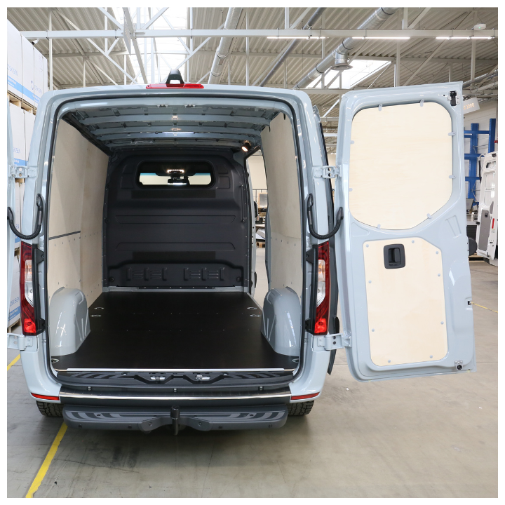 Habillage bois parois Renault Trafic 2024+ Double Cabine - photo générique