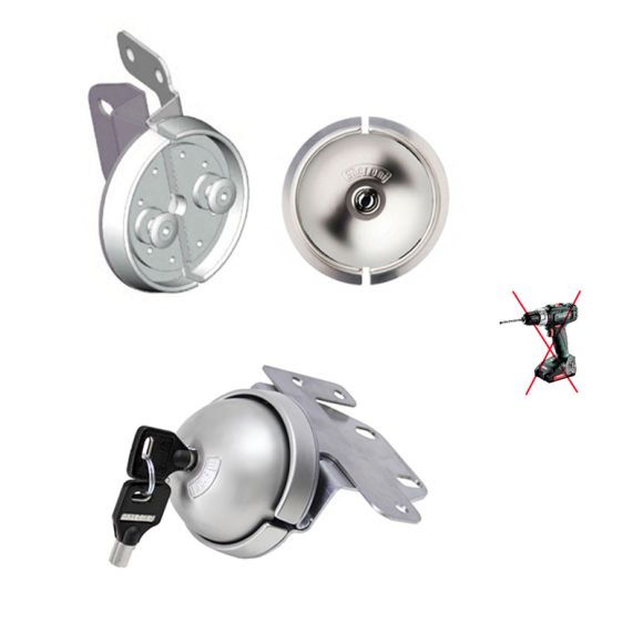 Serrure Meroni sans perçage pour Nissan NV400 (2010-2022) Serrure Meroni sans perçage pour Nissan NV400 (2010-2022)