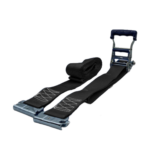 Sangle tendeur à cliquet 5m noir Sangle tendeur à cliquet 5m noir