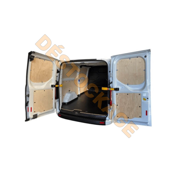 Innenverkleidung aus Rohholz für Fiat Doblo 2010-2022 L1H1 verglast - Beispielfoto