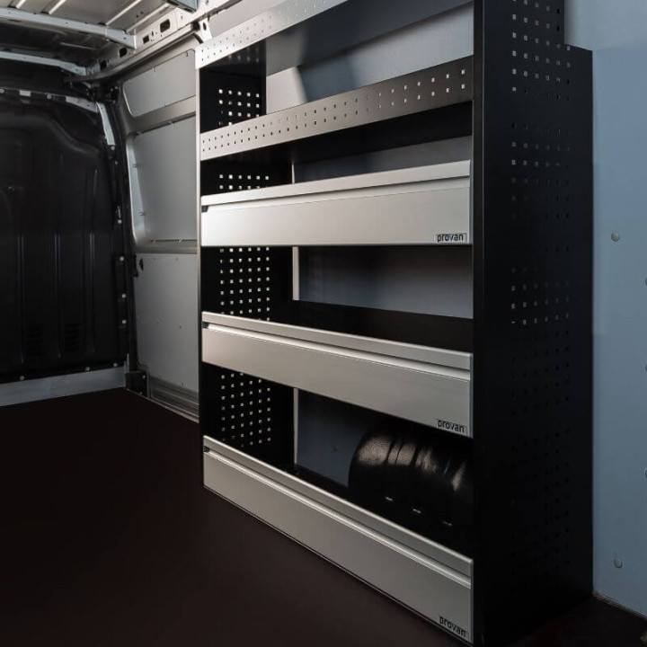 Aménagement PROVAN (gauche ou droite) pour Volkswagen Crafter 2006-2016 (photo générique) - côté