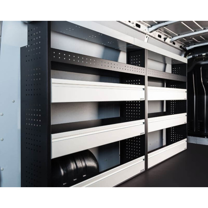 Aménagement PROVAN double (gauche) pour Volkswagen Crafter 2006-2016 (photo générique)