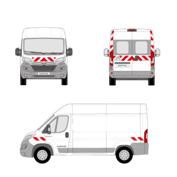 Markierungsset - Citroen Jumper H2/H3