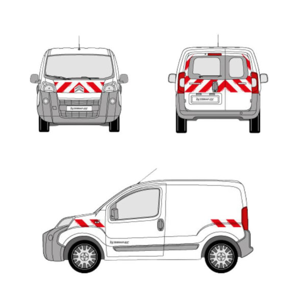 Markierungsset - Citroen Nemo mit Flügeltüren Markierungsset - Citroen Nemo mit Flügeltüren