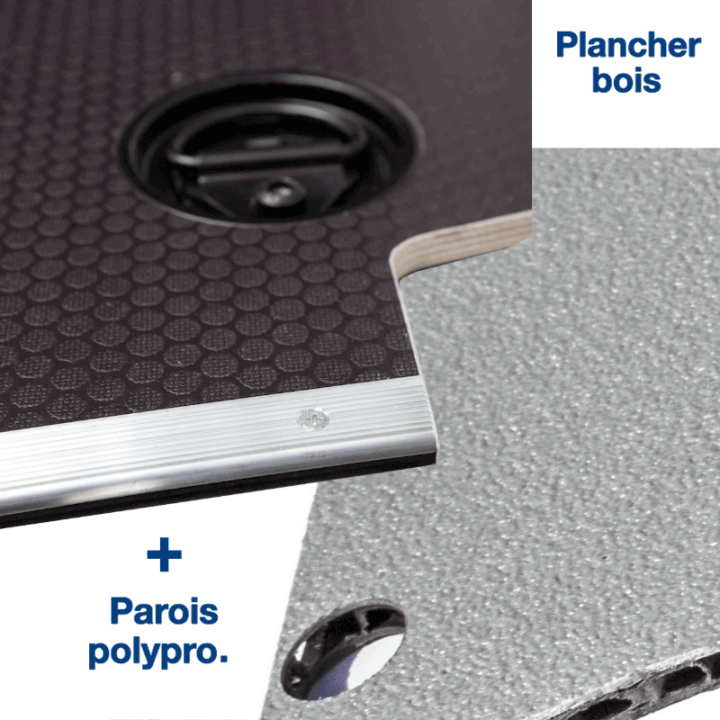 Komplette Innenverkleidung aus den besten Materialien: Holz und Polypro - Mercedes Sprinter 2018+ Heckantrieb