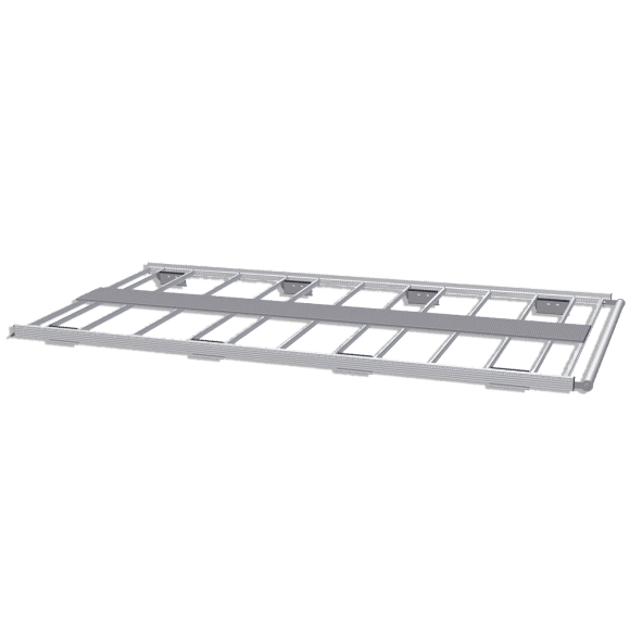 Galerie aluminium pour Peugeot Partner. Galerie plate idéale pour parkings Galerie aluminium pour Peugeot Partner. Galerie plate idéale pour parkings