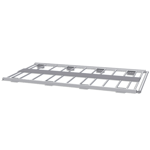 Galerie aluminium pour Peugeot Partner. Galerie plate idéale pour parkings Galerie aluminium pour Peugeot Partner. Galerie plate idéale pour parkings