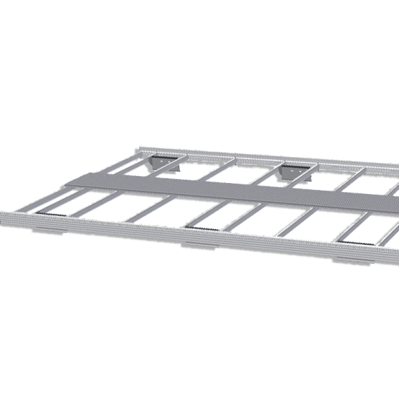 Aluminium-Laufsteg für Dachgepäckträger