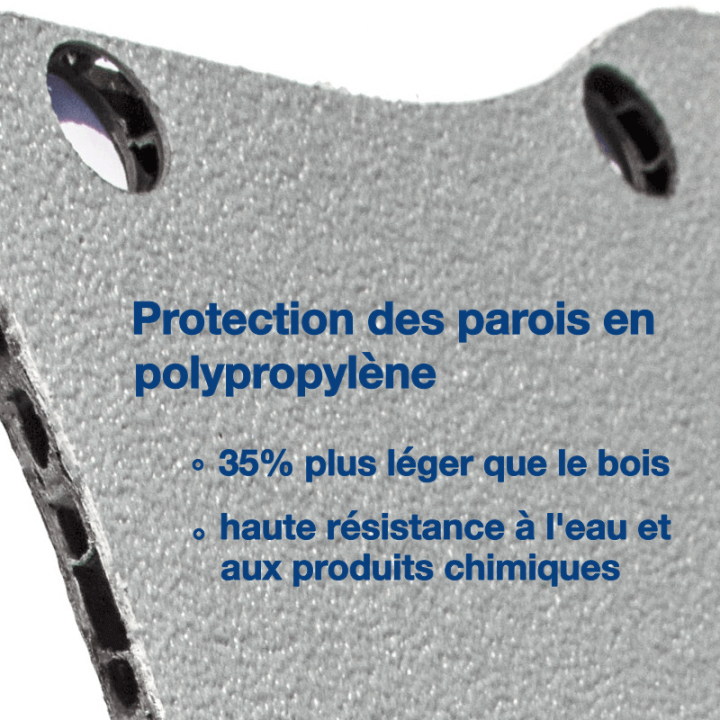 Habillage polypro & bois Citroen Jumpy