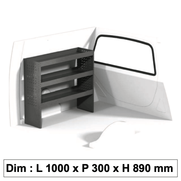 Aménagement métallique EDSTROM ECO3 pour véhicule utilitaire Aménagement métallique EDSTROM ECO3 pour véhicule utilitaire