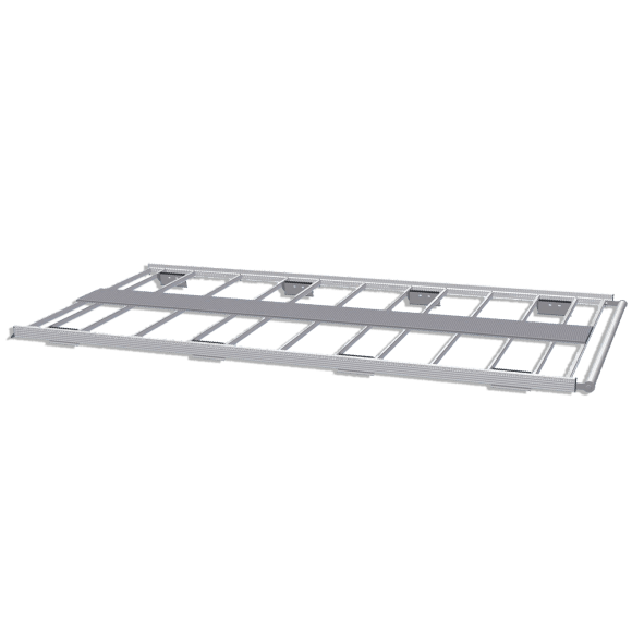 Galerie aluminium pour Peugeot Partner. Galerie plate idéale pour parkings Galerie aluminium pour Peugeot Partner. Galerie plate idéale pour parkings
