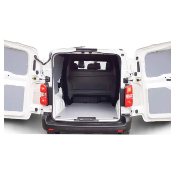 Habillage polypro & bois - Toyota Proace Double Cabine - kit complet - photo générique Habillage polypro & bois - Toyota Proace Double Cabine - kit complet - photo générique
