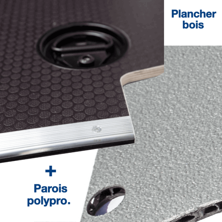 Habillage polypro & bois Volkswagen Caddy