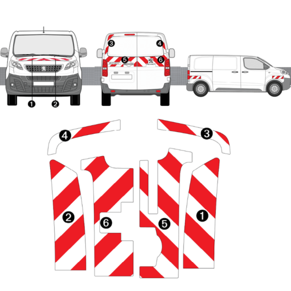 Kit de balisage Peugeot Expert Kit de balisage Peugeot Expert