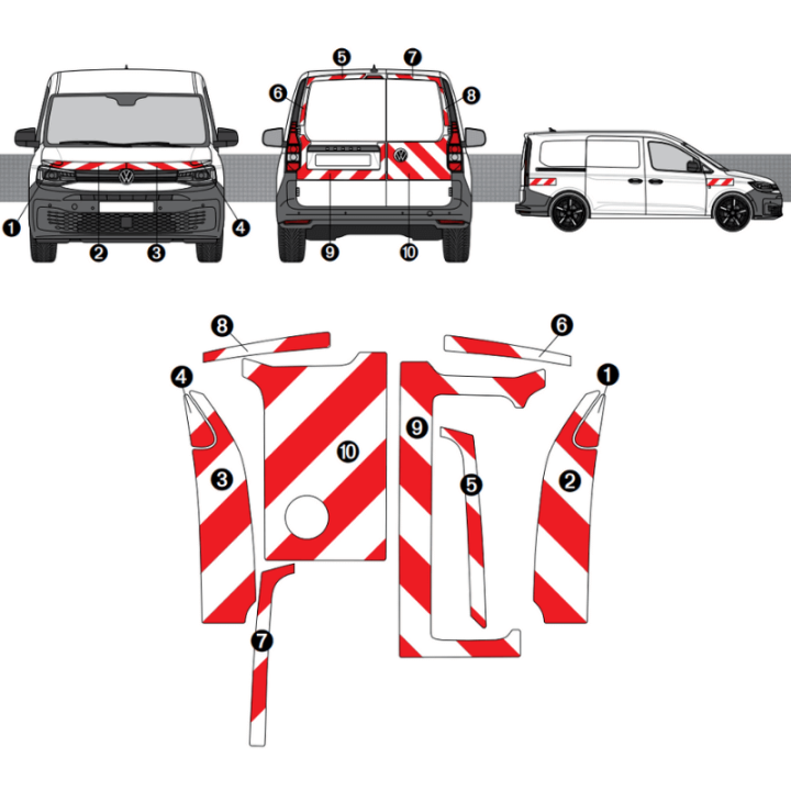 Kit de balisage Renault Kangoo