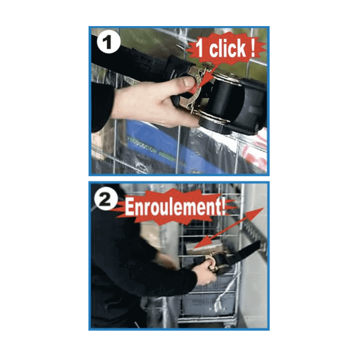 25mm Gurt mit automatischem Aufroller - Funktionsweise