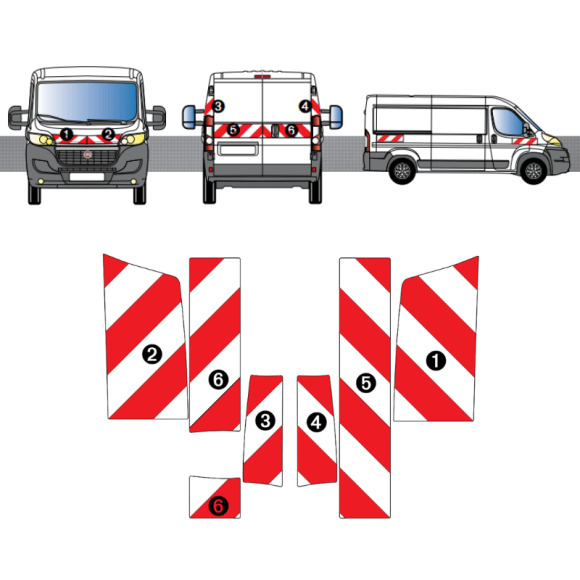 Kit de balisage Fiat Ducato
