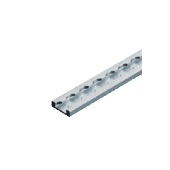 Rail d'arrimage type 'aéro' fin - 2m Rail d'arrimage type 'aéro' fin - 2m