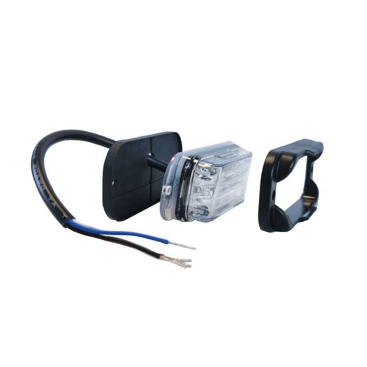 Blauer Durchdringungsscheinwerfer 4 LED - Einzelansicht