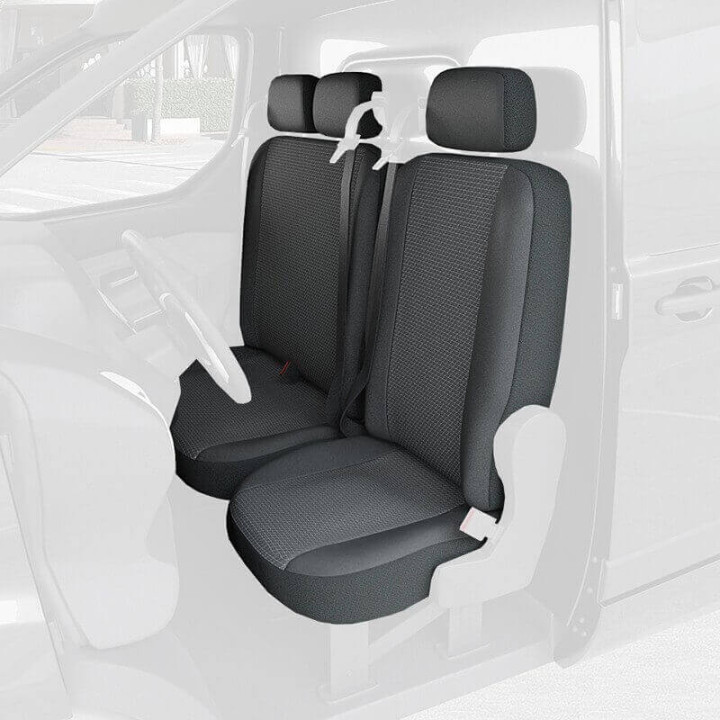 Housses de siège en simili cuir -  Peugeot Boxer