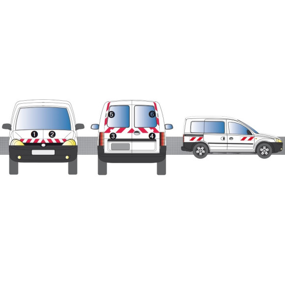 Kit de balisage Renault Kangoo Kit de balisage Renault Kangoo