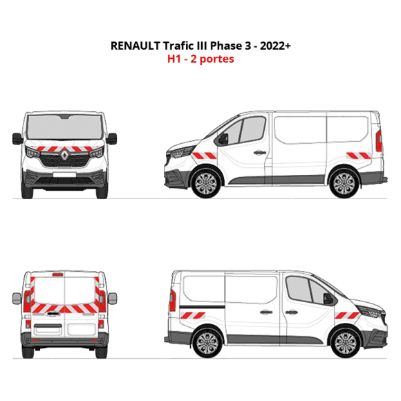 Kit de balisage Renault Kangoo Kit de balisage Renault Kangoo