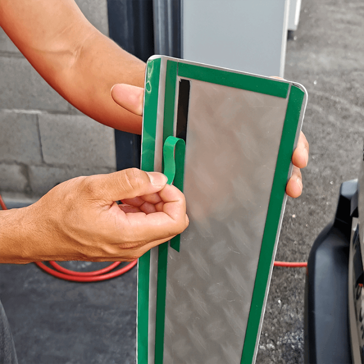 Seuil de coffre aluminium Ford Transit