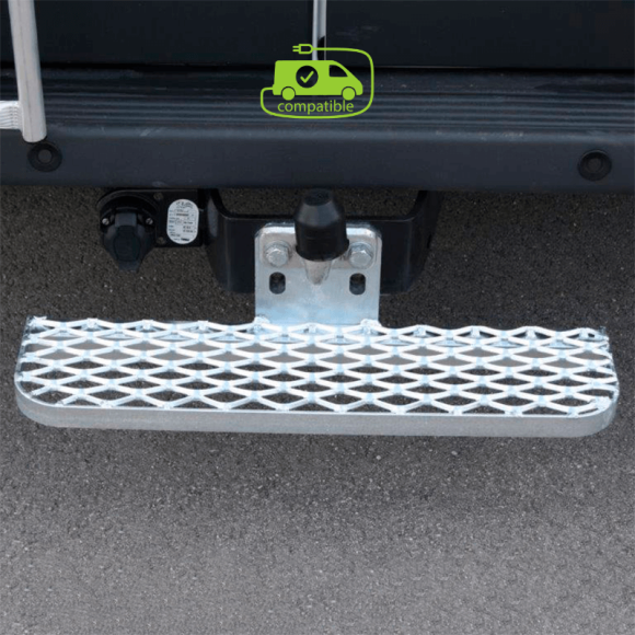 Feste Trittstufe für Nutzfahrzeuge mit Anhängerkupplung - 660 x 160mm