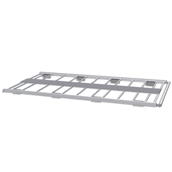 Galerie aluminium pour Fiat Doblo Galerie aluminium pour Fiat Doblo