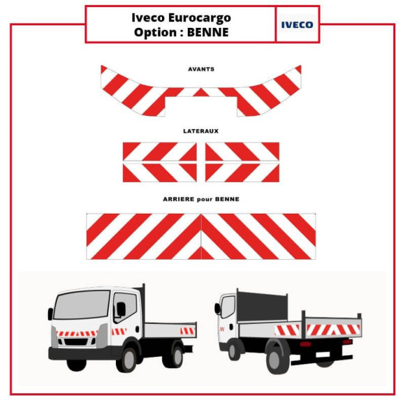 Markierungskit Iveco Eurocargo Kipper
